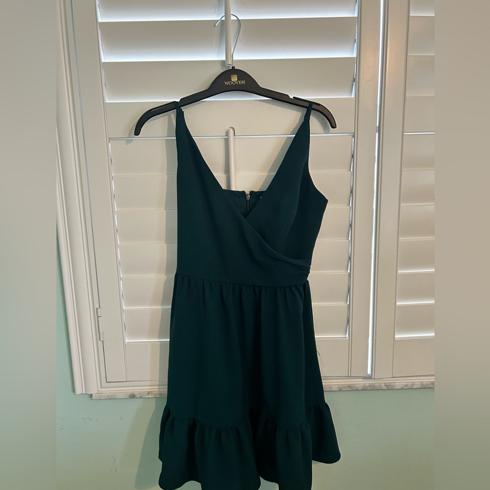 Moulinette Soeurs Black Sleeveless V-Neck Mini Dress